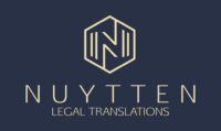 logotipo de Nuytten Legal Translations